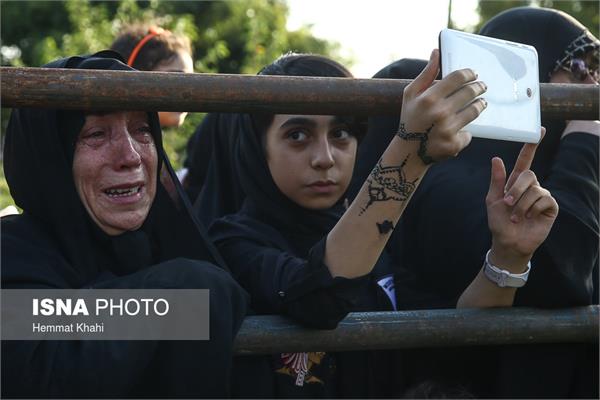 تشییع پیکر دو شهید گمنام در بوستان شقایق - خانی‌آباد تهران 24