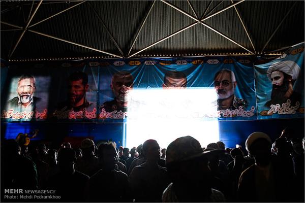 ورود پیکر ۱۳۵ شهید دوران دفاع مقدس از مرز آبی اروند 18