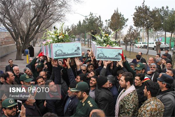تشییع پیکر شهدای دفاع مقدس در کشور 28