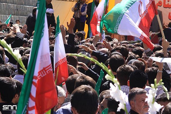 تشییع و خاکسپاری شهدای گمنام بوستان نهج البلاغه تهران-12/7/89