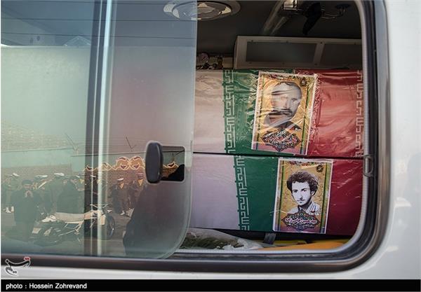 تشییع پیکر ۶ تن از شهدای تازه شناسایی شده نیروی زمینی ارتش 3