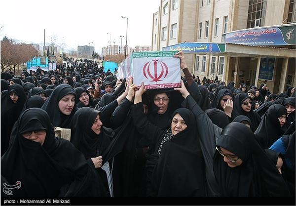 تشییع دو شهید گمنام در دانشگاه جامع امام حسین (ع) 10