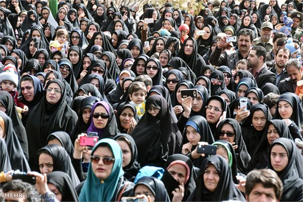 مراسم تشییع و خاکسپاری یک شهید گمنام در شهرضا اصفهان 14