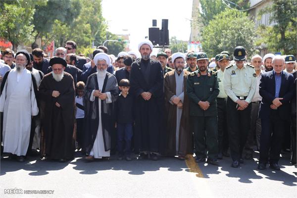 تشییع شهید حمید مرادلو در زنجان 7