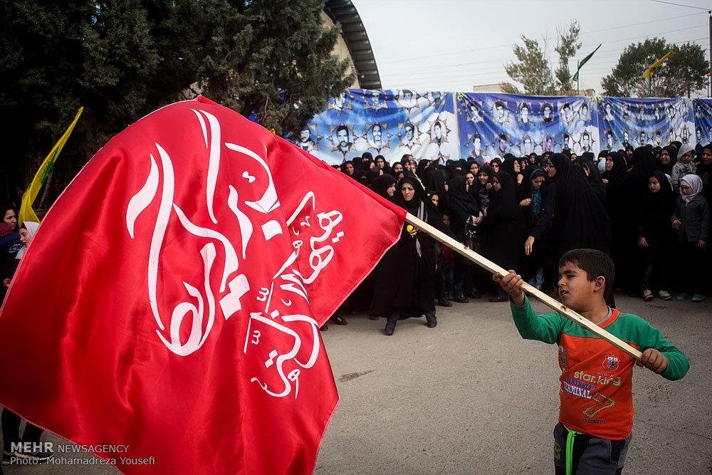 مراسم تشییع پیکر مطهر شهید مهدی طیبی 1