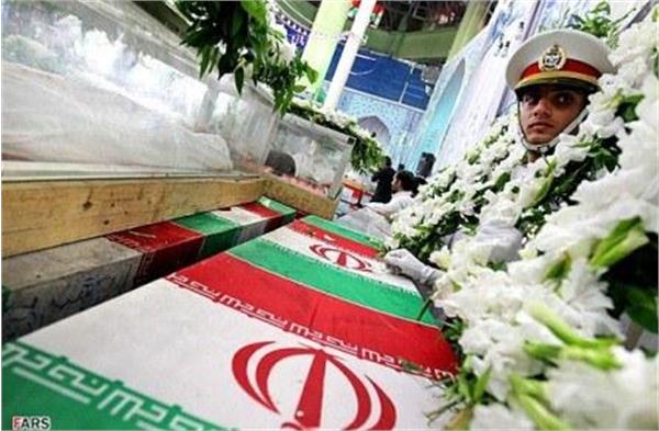 تشییع 96شهید دوران دفاع مقدس در مرقد امام خمینی(ره)