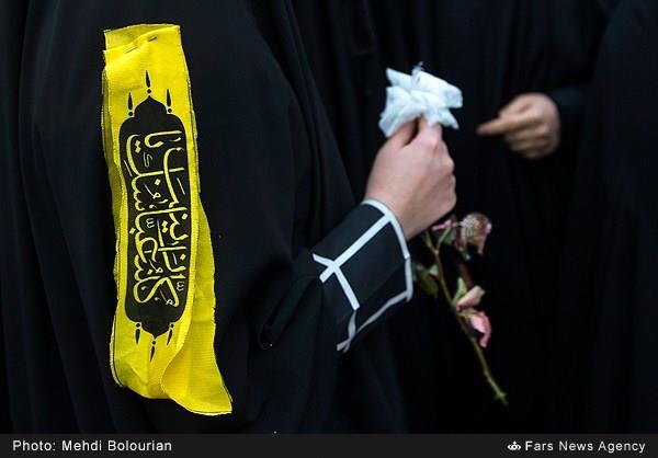 تشییع پیکر شهید گمنام در دانشگاه آزاد تهران شمال 8