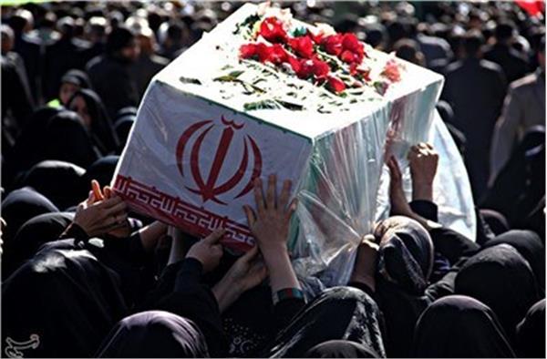 تشییع شهدای گمنام در استان ایلام