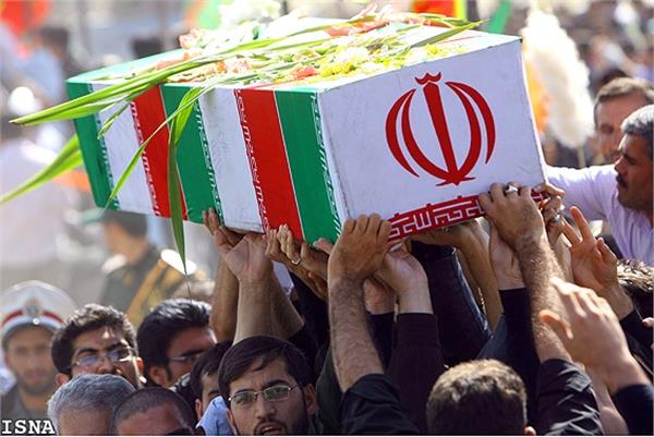 تشییع و خاکسپاری شهدای گمنام دانشگاه شاهد-12/7/89