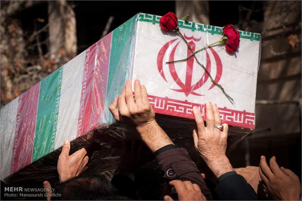 تشییع شهید گمنام در دانشگاه فنی دختران شاهرود‎ 24