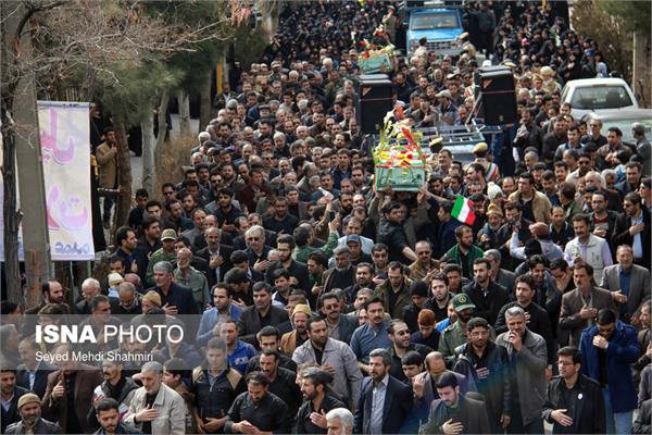 تشییع پیکر شهدای دفاع مقدس در کشور 49