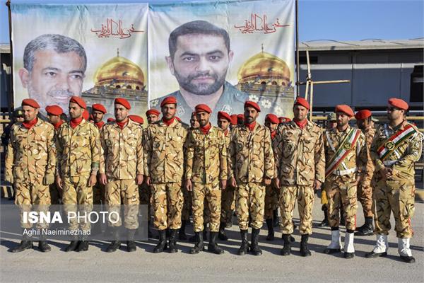 استقبال از ۲۸ شهید تازه تفحص شده دوران دفاع مقدس - مرز شلمچه 1