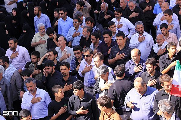 تشییع و خاکسپاری شهدای گمنام بوستان نهج البلاغه تهران-12/7/89