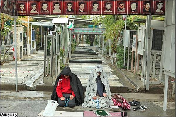 گزارش تصویری / مراسم دعای عرفه در بهشت زهرا(سلام الله علیها)