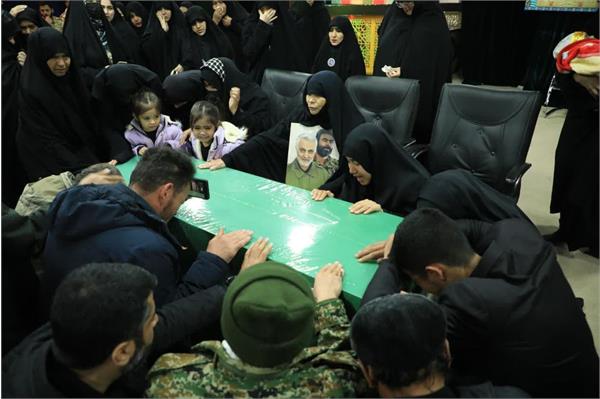 وداع با پیکر مطهر شهید القدس لشکر فاطمیون سید علی حسینی - 17 بهمن 1402