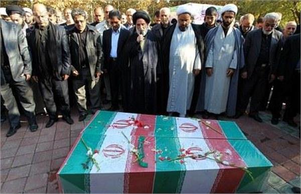 تشییع و خاکسپاری دو شهید گمنام در دانشکده فنی دختران ولی عصر(عج)