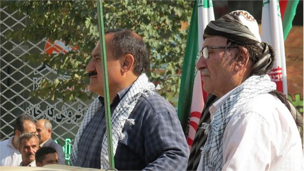 تشییع شهدای دوران دفاع مقدس در سقز 1