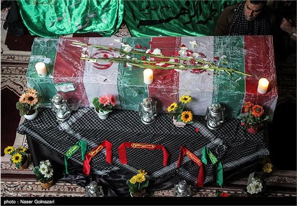 تشییع پیکر دو شهید گمنام در ایلام 7