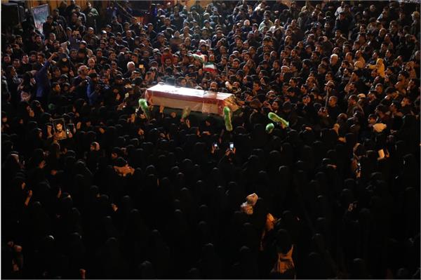 وداع با پیکر مطهر سردار شهید سید رضی موسوی - 6 دی 1402 4