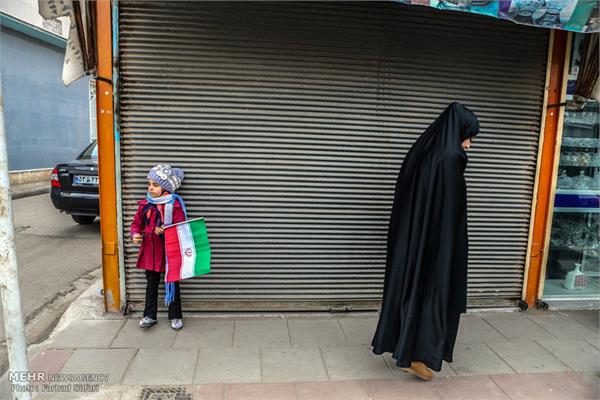 تشیع دو شهید گمنام سال های دفاع مقدس در شریفیه قزوین 4