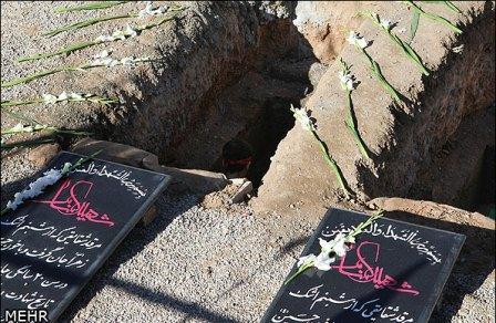 تشییع شهدای گمنام در گناباد