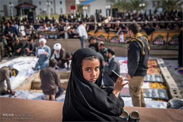 مراسم تشییع و تدفین دو شهید گمنام در لامرد 28