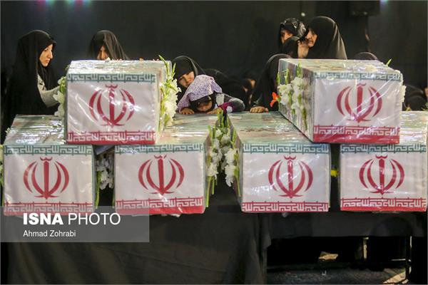 تشییع پیکر شهدای گمنام دفاع مقدس - قم و تبریز 2