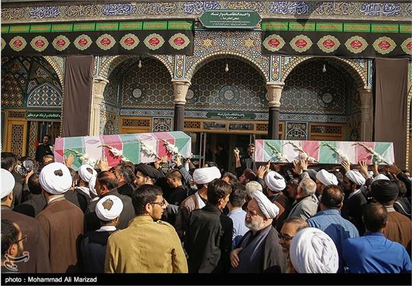 تشییع پیکر ۸ شهید گمنام دفاع مقدس - قم 13