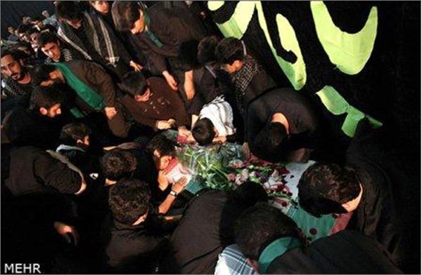 مراسم استقبال از شهدای گمنام در استان اردبیل