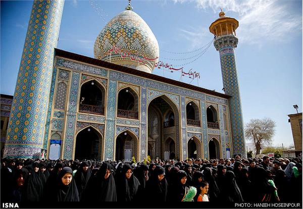 تشییع و خاکسپاری شهید محمدرضا طبایی - شیراز