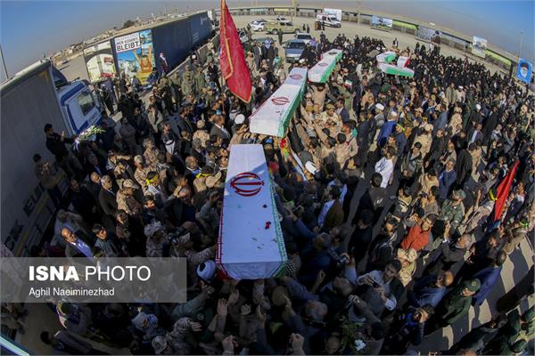 استقبال از ۲۸ شهید تازه تفحص شده دوران دفاع مقدس - مرز شلمچه 16