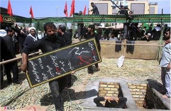 تشییع و خاکسپاری در دانشگاه آزاد قم