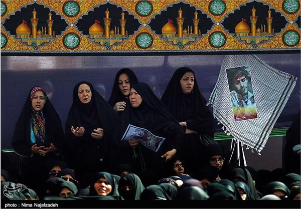 تشییع شهدای گمنام در مشهد 16