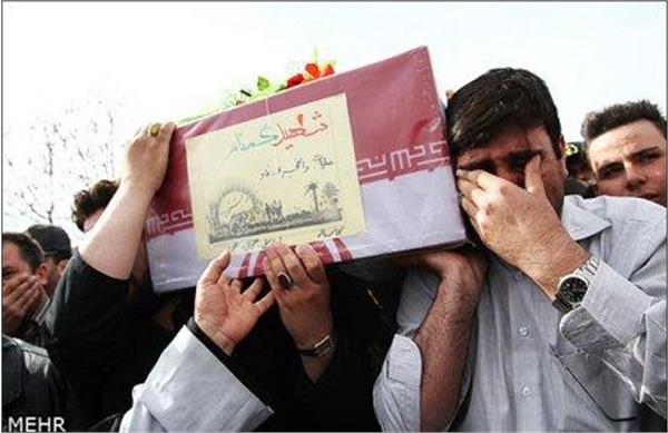 تشییع و خاکسپاری شهدای گمنام در استان اردبیل