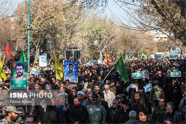 تشییع ۷ شهید گمنام - تبریز 8