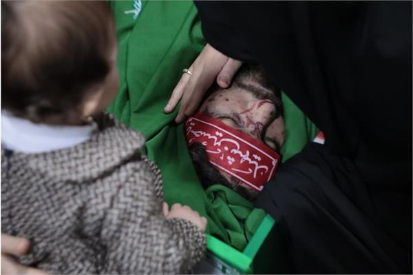 وداع با پیکر مطهر شهید القدس بهروز واحدی - 8 فروردین 1403 6