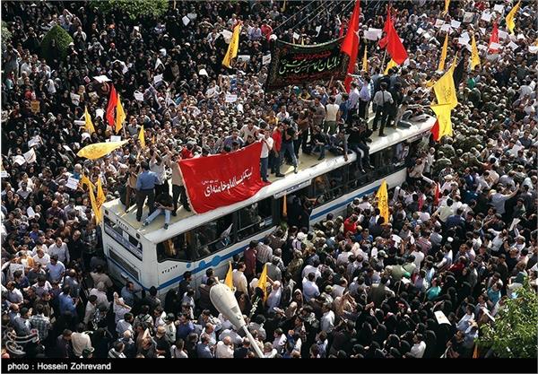 آئین تشییع 270 شهید دفاع مقدس در تهران(2) 11