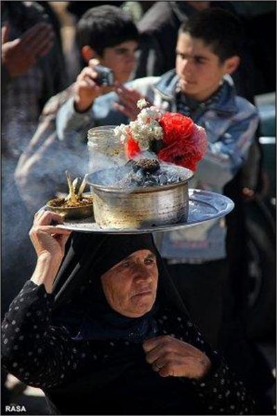 تشییع و خاکسپاری شهدای گمنام در سود جان چهار محال بختیاری