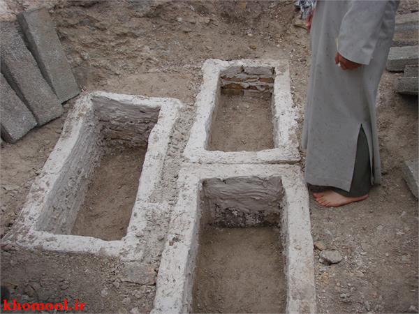 تشییع و خاکسپاری شهدای گمنام در ارتفاعات بازی دراز