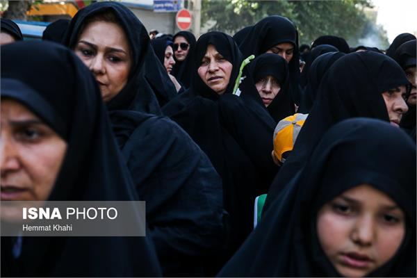 تشییع پیکر دو شهید گمنام در بوستان شقایق - خانی‌آباد تهران 7