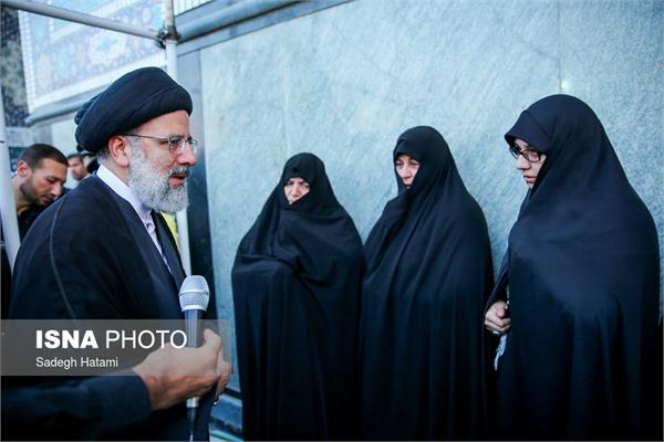 مراسم وداع با پیکر مطهر شهید محسن حججی - حرم مطهر رضوی 21