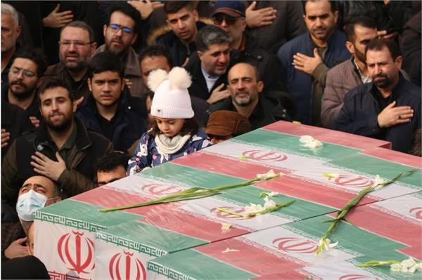 گزارش تصویری 2 تشییع 200 شهید گمنام دفاع مقدس در تهران  6 دی 1401  7