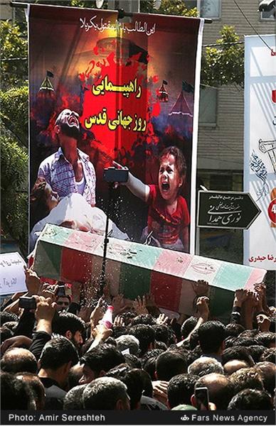 تشییع پیکر مطهر شهید غواص سیدجلیل میری‌ورکی 7