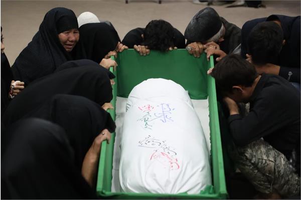 وداع با شهید فاطمیون امید اکبری 28 مهر 1401