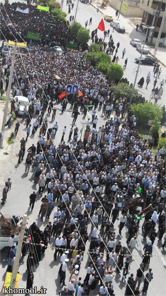 تشییع و خاکسپاری شهدای گمنام دانشگاه خلیج فارس بوشهر-27/2/89