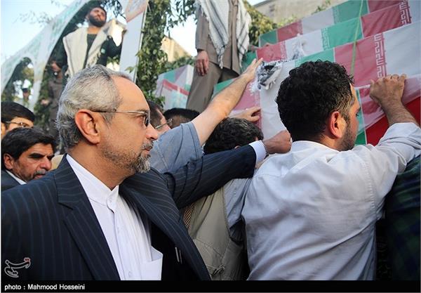 آئین تشییع 270 شهید دفاع مقدس در تهران(2) 13