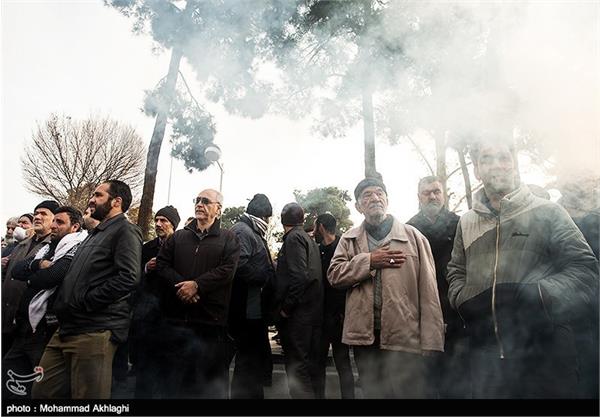 تشییع پیکر ۸ شهید گمنام دفاع مقدس در تهران  1