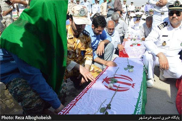 ورود 76 شهید نازه تفحص شده به کشور از طریق مرز شلمچه 15