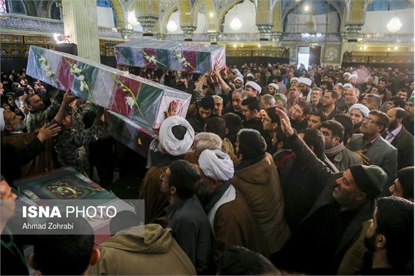 تشییع پیکر شهدای گمنام دفاع مقدس - قم و تبریز 6