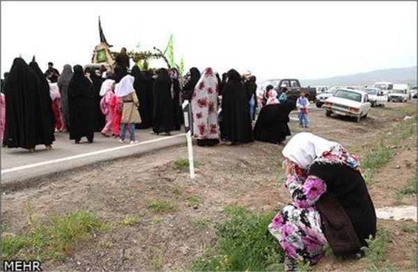 تشییع و خاکسپاری شهدای گمنام در استان اردبیل